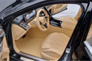 Mercedes Maybach S600 W222 V12 Biturbo Obsidian Fekete Almost Real 1:18 820115 Fém – 8. kép a 11-ből