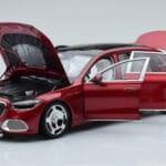 Mercedes Maybach S600 W222 V12 Biturbo Patagonia Piros Almost Real 1:18 - image 2 of 10