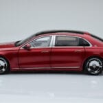 Mercedes Maybach S600 W222 V12 Biturbo Patagonia Piros Almost Real 1:18 - image 4 of 10