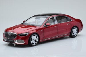 Mercedes Maybach S600 W222 V12 Biturbo Patagonia Piros Almost Real 1:18 820119