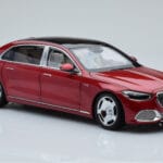 Mercedes Maybach S600 W222 V12 Biturbo Patagonia Piros Almost Real 1:18 - image 6 of 10