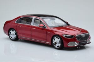 Mercedes Maybach S600 W222 V12 Biturbo Patagonia Piros Almost Real 1:18 820119 Fém – 6. kép a 10-ből
