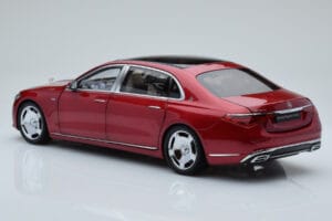 Mercedes Maybach S600 W222 V12 Biturbo Patagonia Piros Almost Real 1:18 820119 Fém – 7. kép a 10-ből