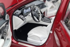 Mercedes Maybach S600 W222 V12 Biturbo Patagonia Piros Almost Real 1:18 820119 Fém – 8. kép a 10-ből