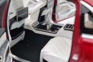 Mercedes Maybach S600 W222 V12 Biturbo Patagonia Piros Almost Real 1:18 820119 Fém – 9. kép a 10-ből
