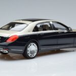 Mercedes Maybach S650 X222 Ezüstkék Norev 1:18 B66960615 Fém - image 3 of 7