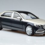 Mercedes Maybach S650 X222 Ezüstkék Norev 1:18 B66960615 Fém - image 5 of 7