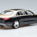 Mercedes Maybach S680 X223 Arany Fekete Metallic Norev 1:18 183917 Fém - image 3 of 7