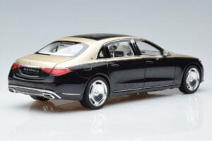 Mercedes Maybach S680 X223 Arany Fekete Metallic Norev 1:18 183917 Fém – 3. kép a 7-ből