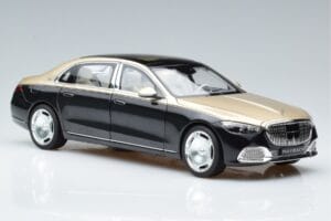Mercedes Maybach S680 X223 Arany Fekete Metallic Norev 1:18 183917 Fém – 5. kép a 7-ből