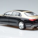 Mercedes Maybach S680 X223 Arany Fekete Metallic Norev 1:18 183917 Fém - image 6 of 7