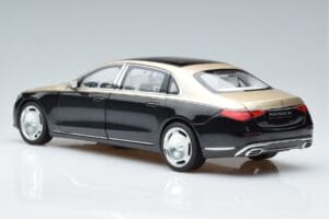 Mercedes Maybach S680 X223 Arany Fekete Metallic Norev 1:18 183917 Fém – 6. kép a 7-ből