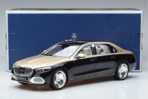 Mercedes Maybach S680 X223 Arany Fekete Metallic Norev 1:18 183917 Fém – 7. kép a 7-ből