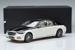 Mercedes Maybach S680 X223 Fehér Norev 1:18 B66961424 Fém – 7. kép a 7-ből