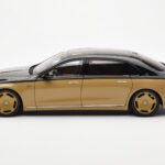 Mercedes Maybach S680 W223 Obsidian Fekete Sand Almost Real 1:18 - image 4 of 7