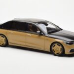 Mercedes Maybach S680 W223 Obsidian Fekete Sand Almost Real 1:18 - image 5 of 7