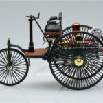 Mercedes Patent Motorwagen Zöld Norev 1:18 - image 3 of 6