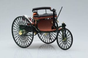 Mercedes Patent Motorwagen Zöld Norev 1:18 183701 Fém – 4. kép a 6-ből