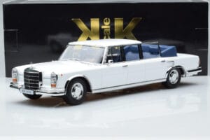 Mercedes 600 Pullman W100 Landaulet Fehér KK-Scale 1:18 KKDC181184 Fém – 6. kép a 6-ből