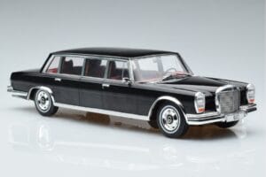 Mercedes 600 LWB Pullman W100 Fekete MCG 1:18 MCG18187 Fém – 4. kép a 6-ből