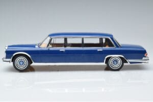 Mercedes S-Class 600 W100 LWB Pullman Sötétkék MCG 1:18 MCG18189 Fém – 3. kép a 6-ből