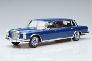 Mercedes S-Class 600 W100 LWB Pullman Sötétkék MCG 1:18 MCG18189 Fém