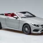 Mercedes S-Class A217 Kabrió Szürke Norev 1:18 B66960355 Fém - image 6 of 8