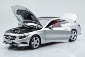Mercedes S-Class W222 Iridium Ezüst Norev 1:18 B66961242 Fém – 2. kép a 8-ből