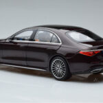 Mercedes S-Class W223 AMG Line Piros Norev 1:18 - image 7 of 8