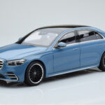 Mercedes S-Class W223 Vintage Kék Norev 1:18