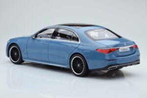 Mercedes S-Class W223 Vintage Kék Norev 1:18 B66960828 Fém – 6. kép a 7-ből
