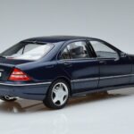 Mercedes S55 AMG W220 Kék Norev 1:18 183817 Fém - image 3 of 7