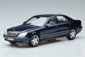 Mercedes S55 AMG W220 Kék Norev 1:18 183817 Fém