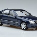 Mercedes S55 AMG W220 Kék Norev 1:18 183817 Fém - image 5 of 7