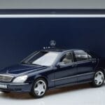 Mercedes S55 AMG W220 Kék Norev 1:18 183817 Fém - image 7 of 7