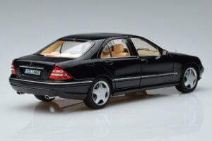 Mercedes S-Class W220 S55 AMG Limitált Kiadás Norev 1:18 183812 Fém – 2. kép a 7-ből