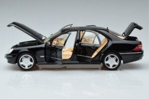 Mercedes S-Class W220 S55 AMG Limitált Kiadás Norev 1:18 183812 Fém – 3. kép a 7-ből