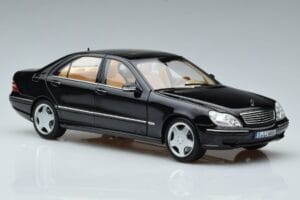 Mercedes S-Class W220 S55 AMG Limitált Kiadás Norev 1:18 183812 Fém – 5. kép a 7-ből