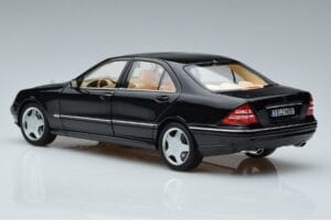 Mercedes S-Class W220 S55 AMG Limitált Kiadás Norev 1:18 183812 Fém – 6. kép a 7-ből