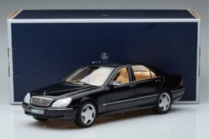 Mercedes S-Class W220 S55 AMG Limitált Kiadás Norev 1:18 183812 Fém – 7. kép a 7-ből