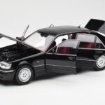Mercedes S600 W140 Fekete Norev 1:18 183722 - image 2 of 8