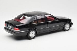 Mercedes S600 W140 Fekete Norev 1:18 183722 Fém – 3. kép a 8-ből