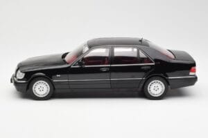 Mercedes S600 W140 Fekete Norev 1:18 183722 Fém – 4. kép a 8-ből