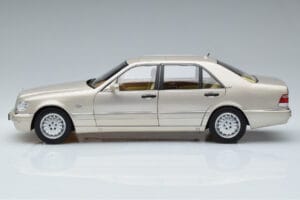 Mercedes S600 W140 Ezüst Norev 1:18 183723 Fém – 4. kép a 7-ből