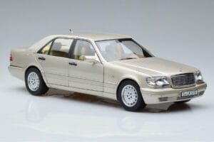 Mercedes S600 W140 Ezüst Norev 1:18 183723 Fém – 5. kép a 7-ből