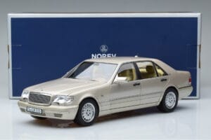 Mercedes S600 W140 Ezüst Norev 1:18 183723 Fém – 7. kép a 7-ből