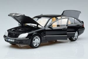 Mercedes S-Class W220 S600 Limitált Kiadás Norev 1:18 183811 Fém – 2. kép a 8-ből