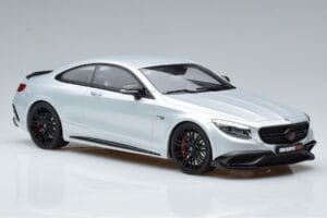 Mercedes AMG S63 Brabus 850 W222 Ezüst Special Edition GT Spirit 1:18 ZM073 Gyanta – 4. kép a 6-ből