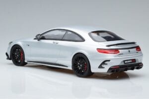 Mercedes AMG S63 Brabus 850 W222 Ezüst Special Edition GT Spirit 1:18 ZM073 Gyanta – 5. kép a 6-ből