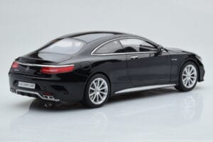 Mercedes AMG S63 C217 Coupe Fekete GT Spirit 1:18 ZM041 Gyanta – 2. kép a 6-ből